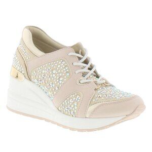 NIB MICHAEL MICHAEL KORS BIG KIDS GIRLS NEO KRYSTAL ATHLETIC SHOES US5